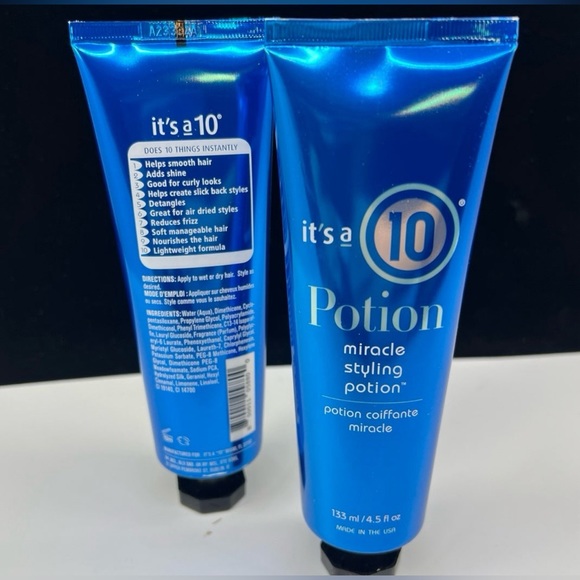 2X It's a 10 Miracle Styling Potion 10 AUTHENTIC blow dry smoothing styler qty2 - Picture 6 of 9